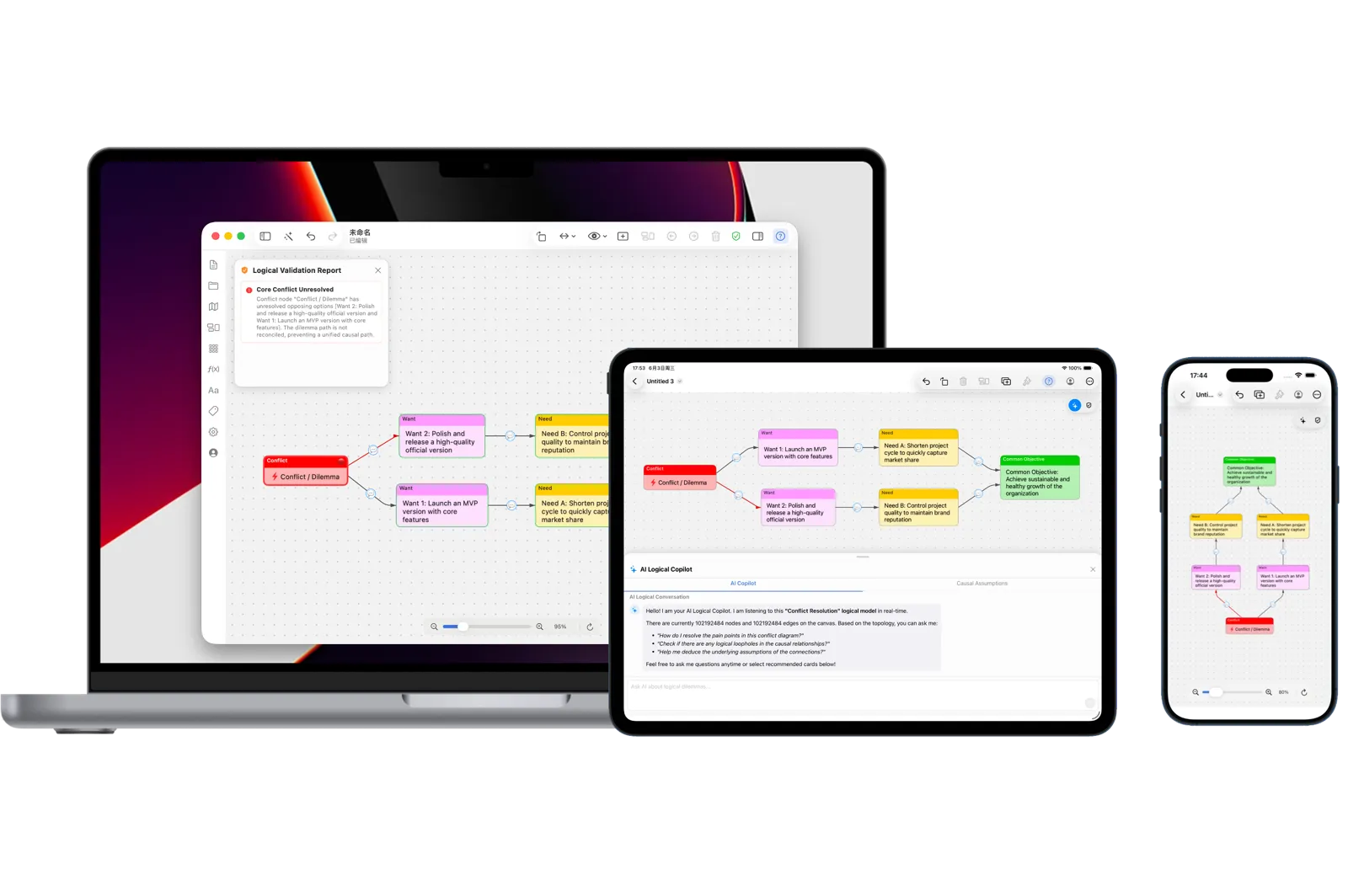 MindLogic Mac App Interface